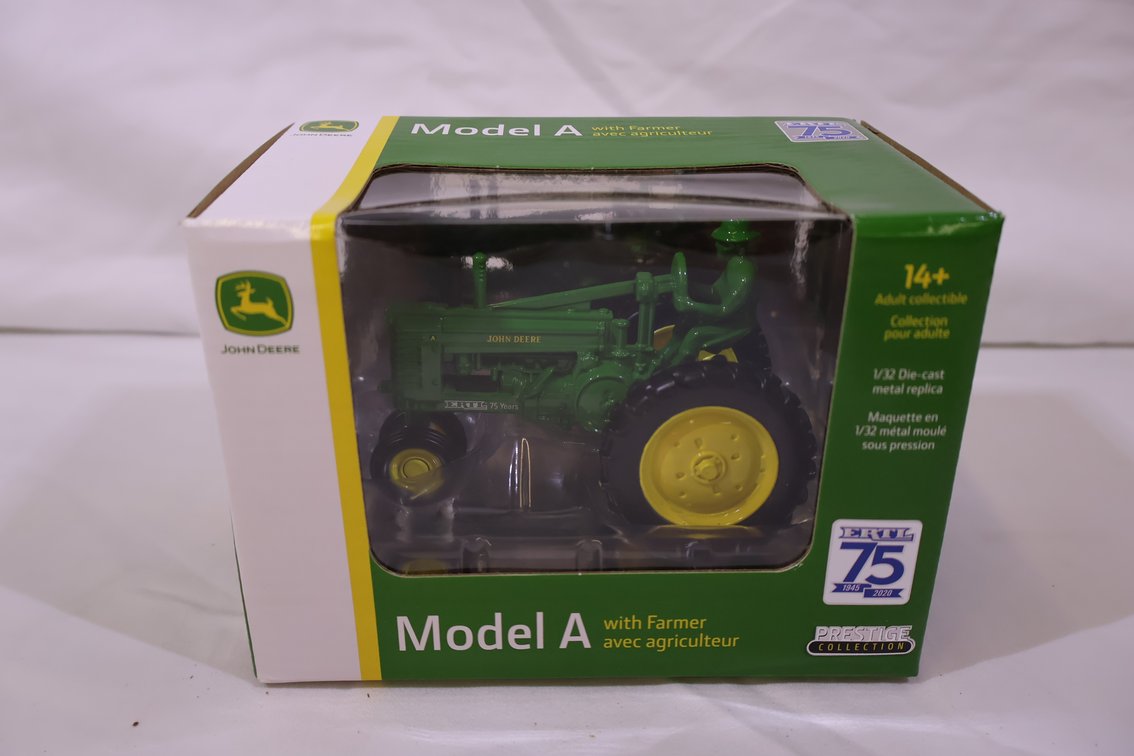 John Deere A w/ driver
