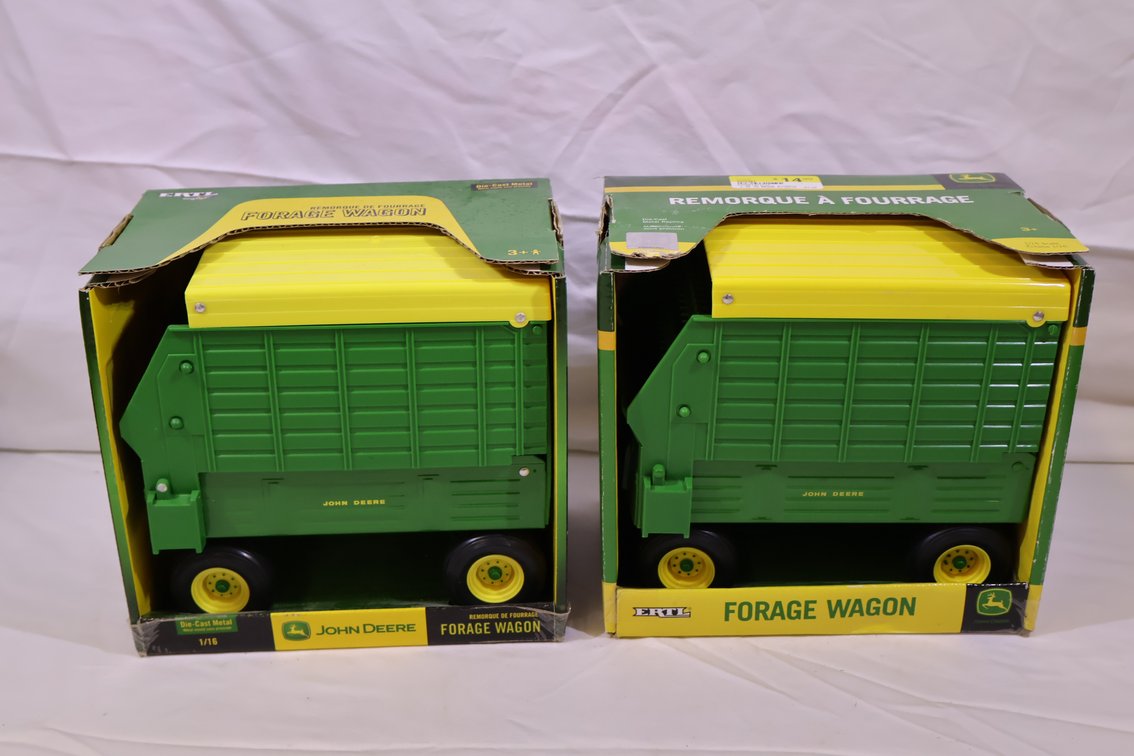 (2X) John Deere Silage Box Lot