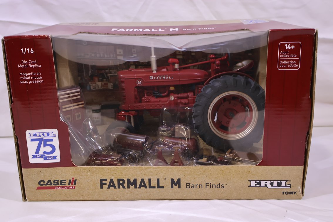 Farmall M Barn Find