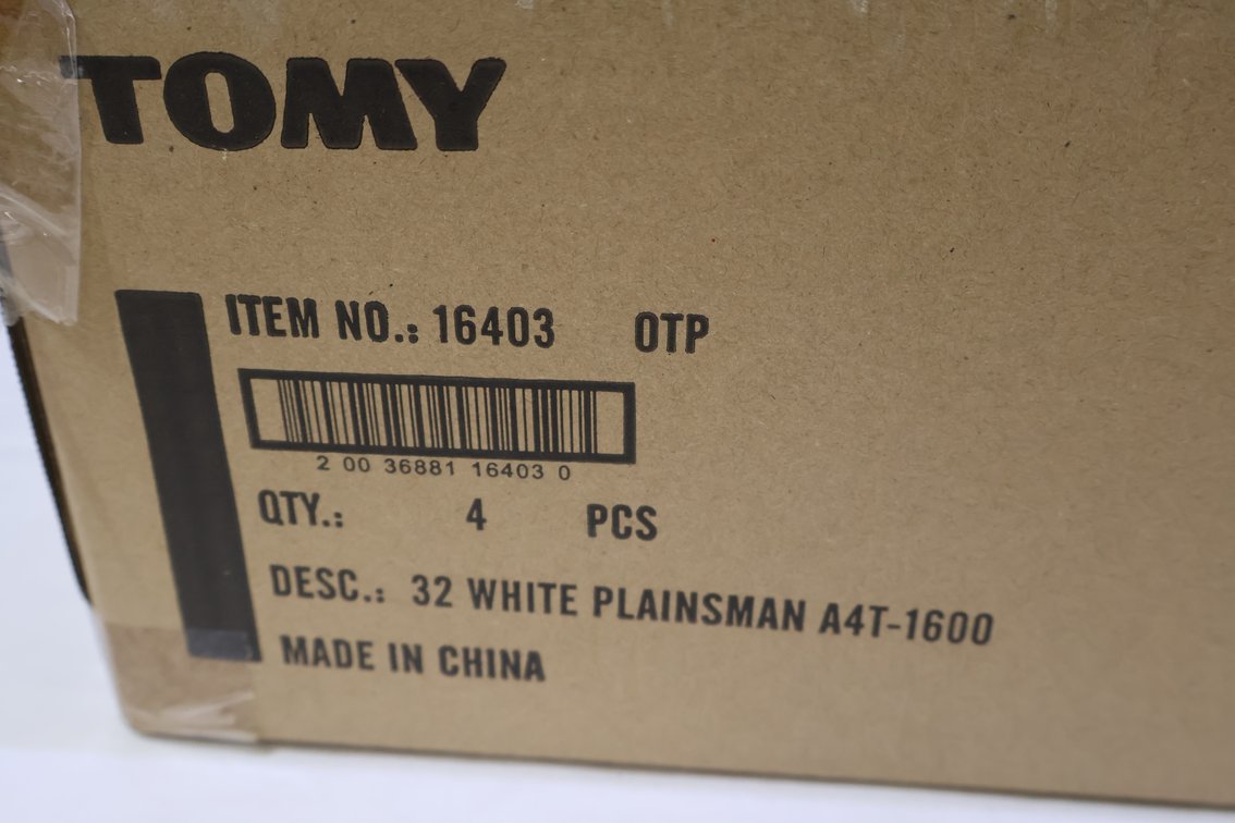 (4X)White Plainsman A4T 1600 CASE LOT 4X THE BID