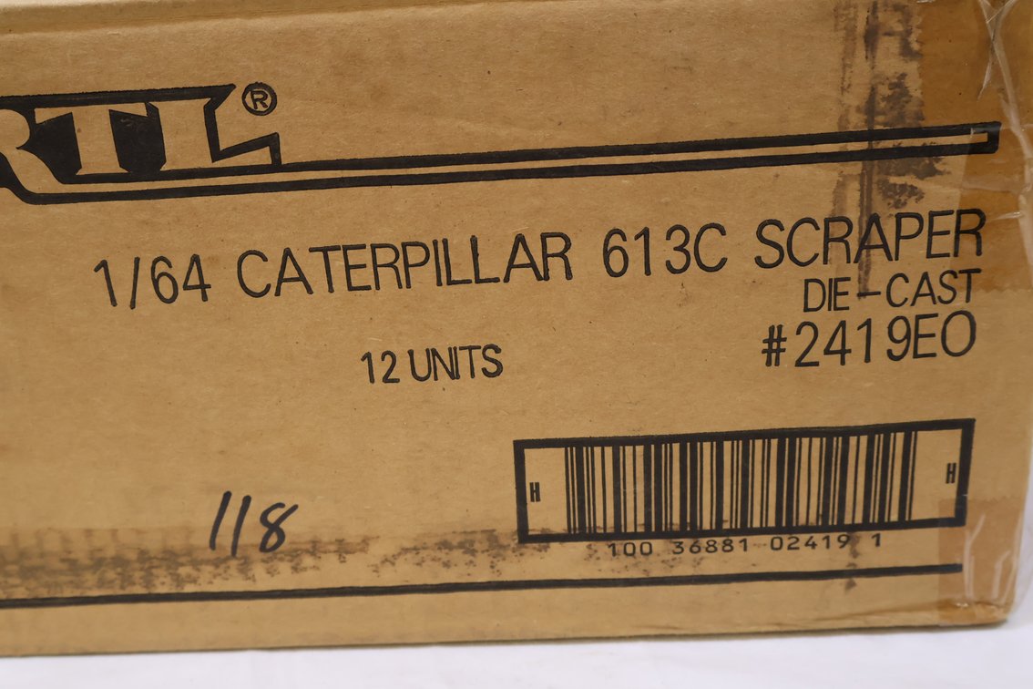 (12X)CAT 613C Scraper CASE LOT 12X THE BID