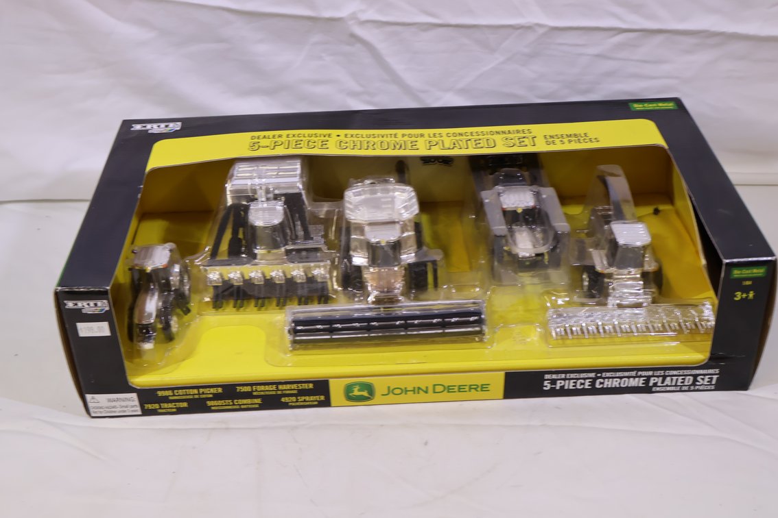 John Deere 5pc Chrome Set