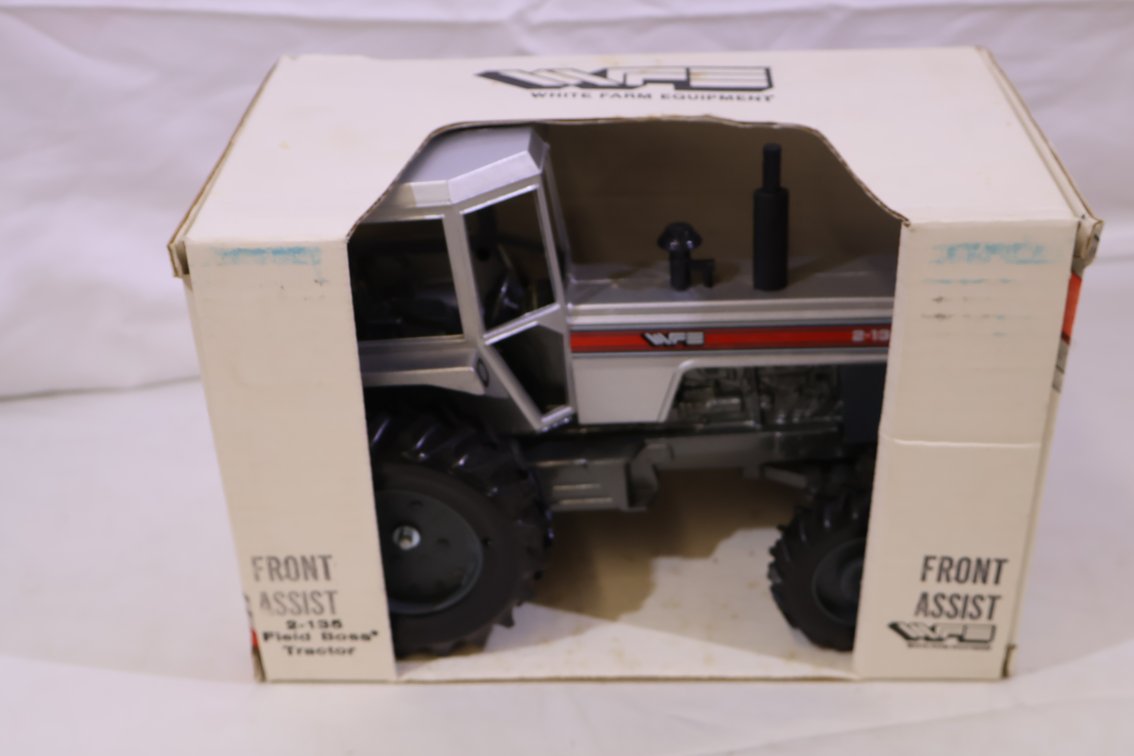 White 2-135 Red Stripe