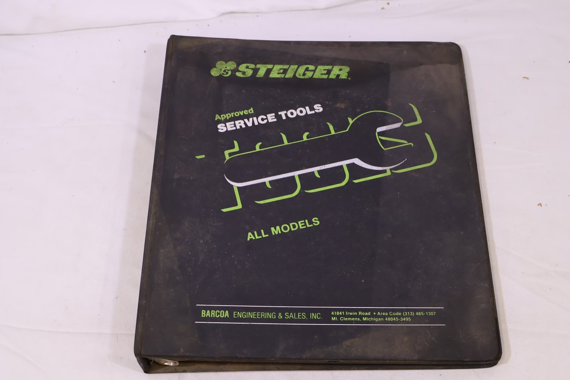 Steiger Approved Service Tools Binder