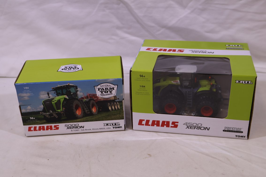 Claas Xerion Lot 2X THE BID