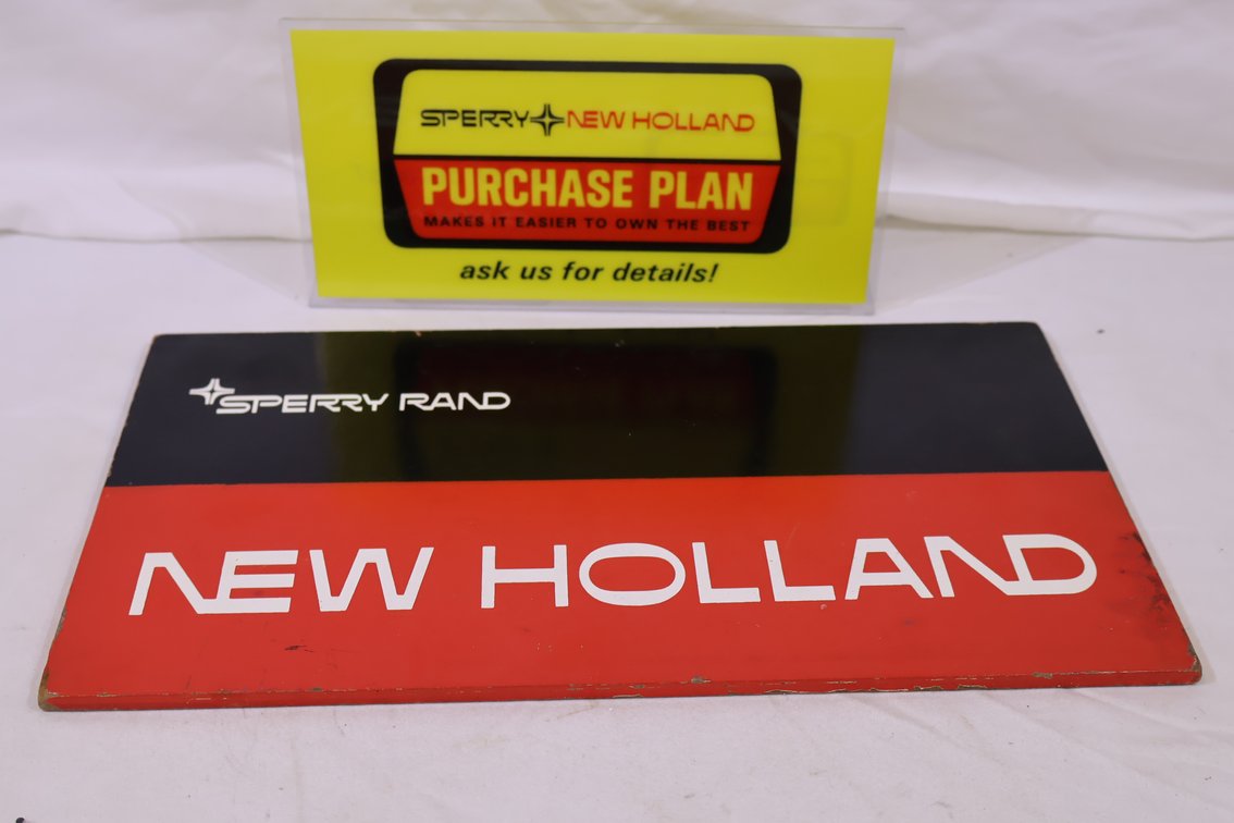 Sperry New Holland Dealer Lot 2X THE BID
