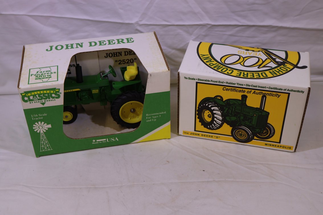 John Deere Tractor Lot 2X THE BID
