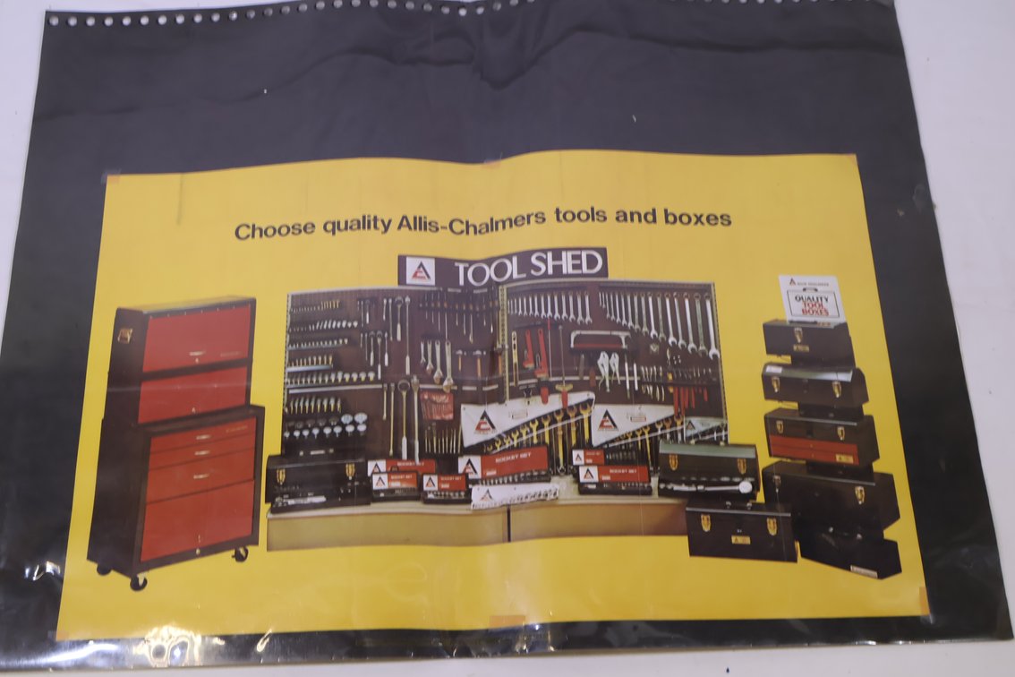 Allis Chalmers Tool Box Poster