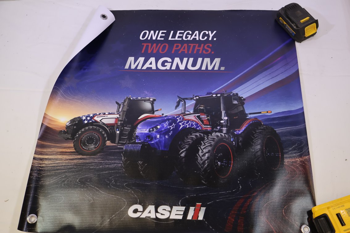 Case IH Magnum Stars and Stripes Banner