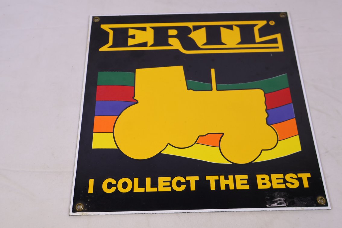 Ertl Rainbow Porcelain Sign