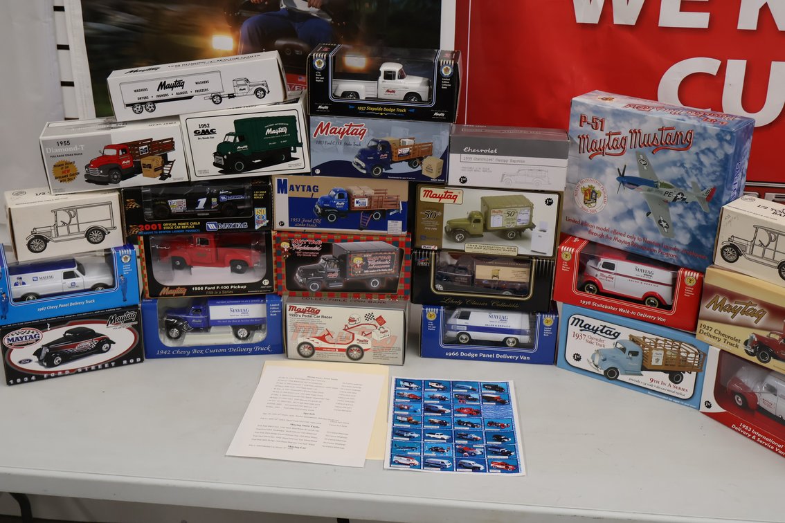Maytag Truck Bank COMPLETE COLLECTION 24X THE BID