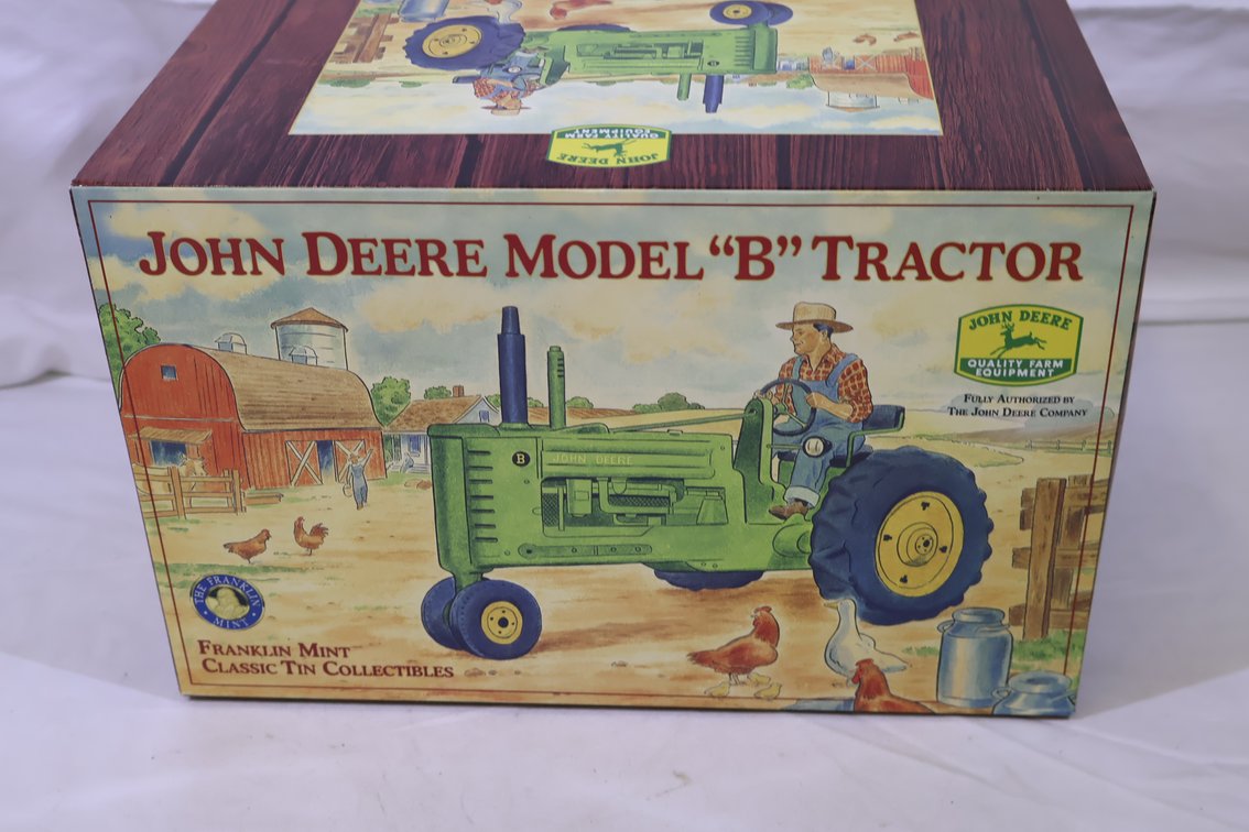 John Deere B Tin Collectible