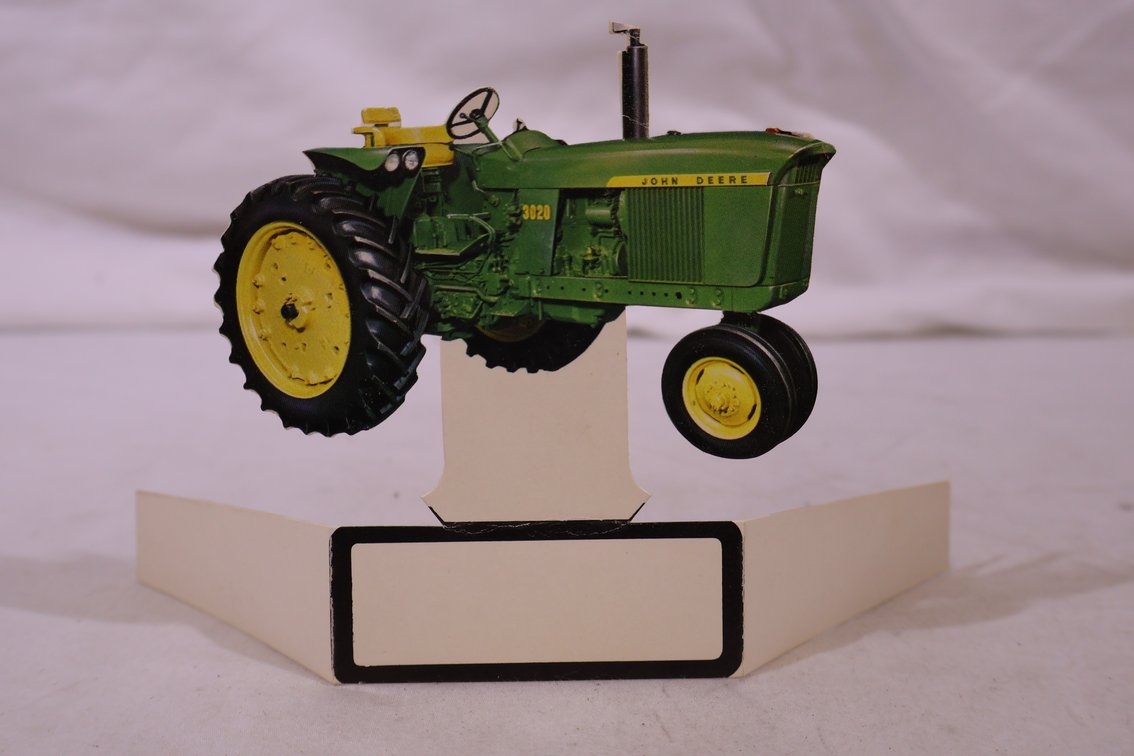 John Deere 3020 Table Name Tag