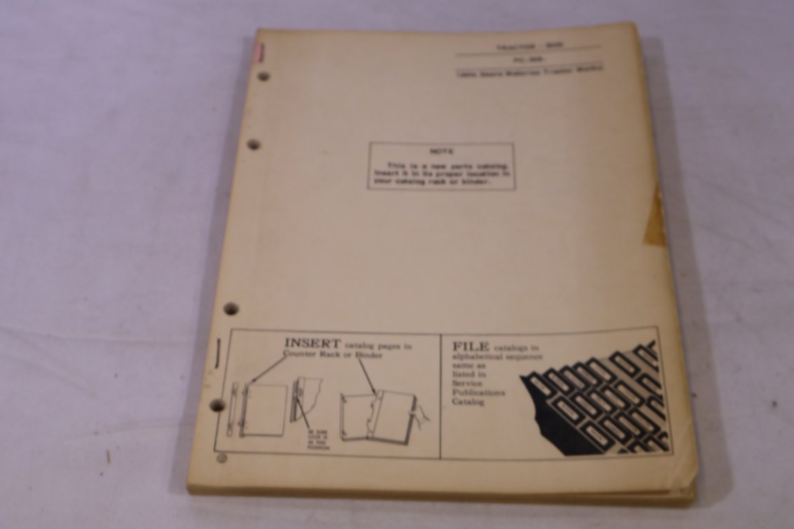John Deere 8020 Parts Catalog