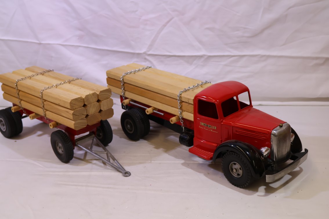 Smith Miller Red Mack Lumber Wagon