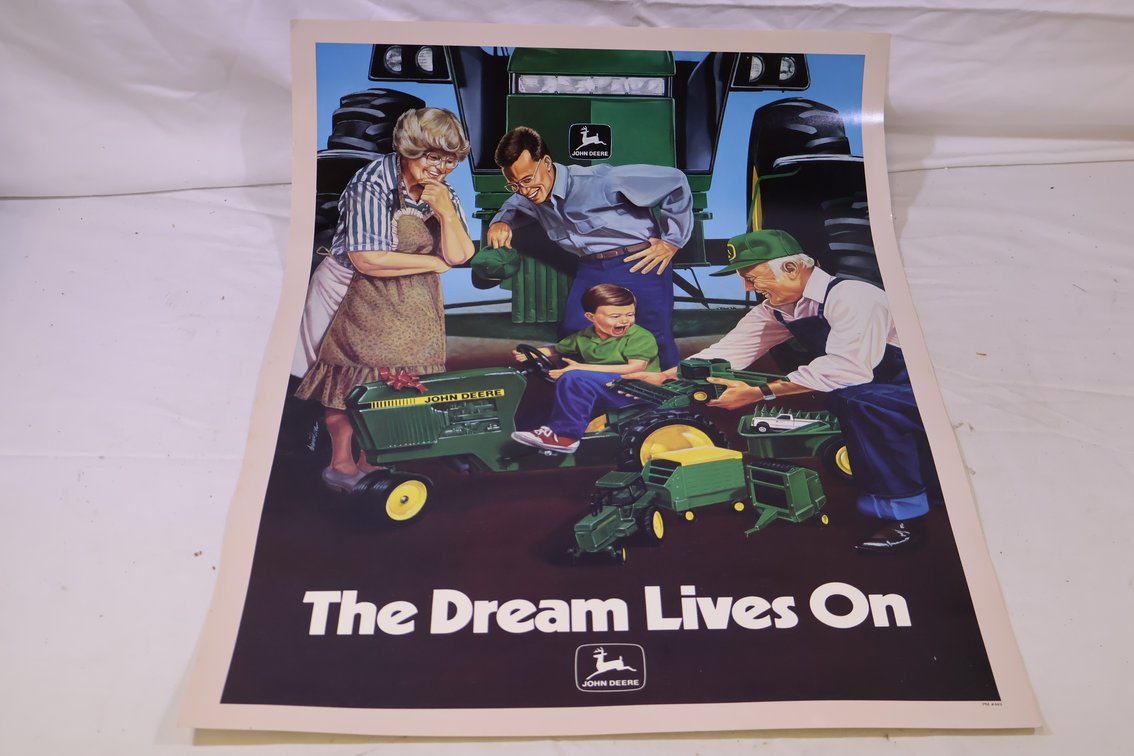 John Deere Ertl Poster
