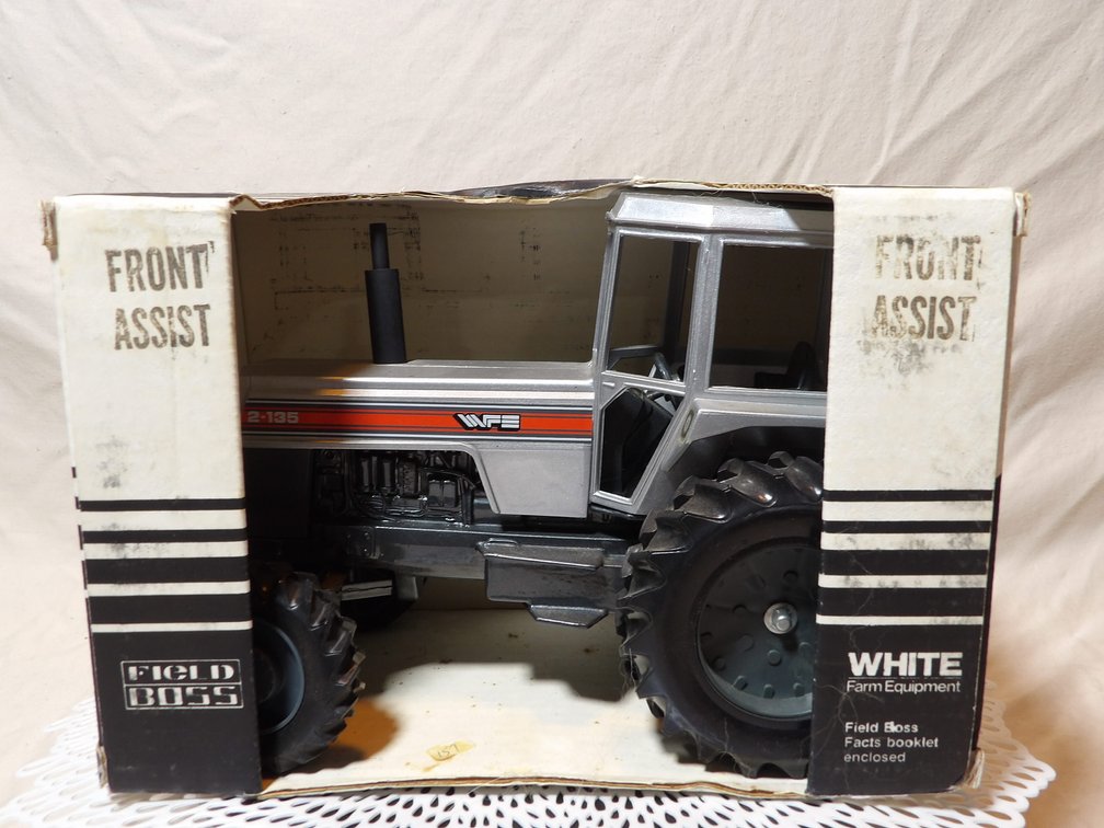 White 2-135 FWA Red Stripe