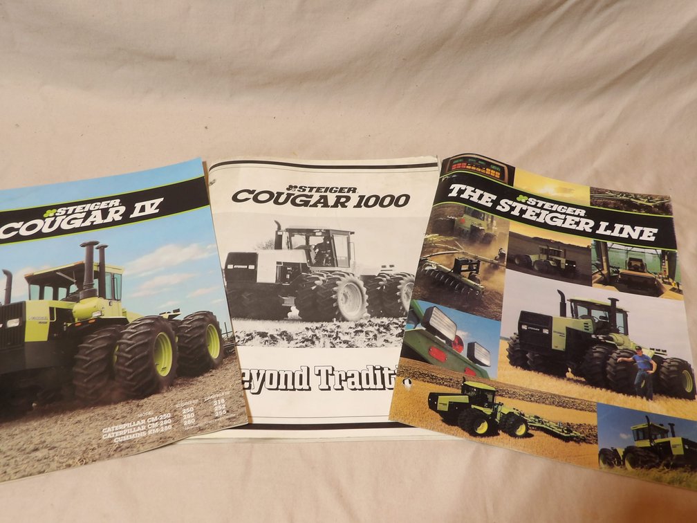 Steiger Cougar Literature