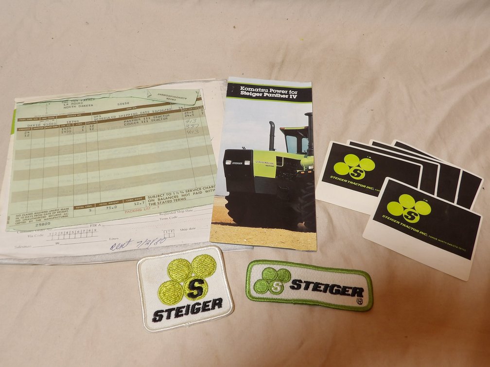 Steiger Patches-Decals- Lit