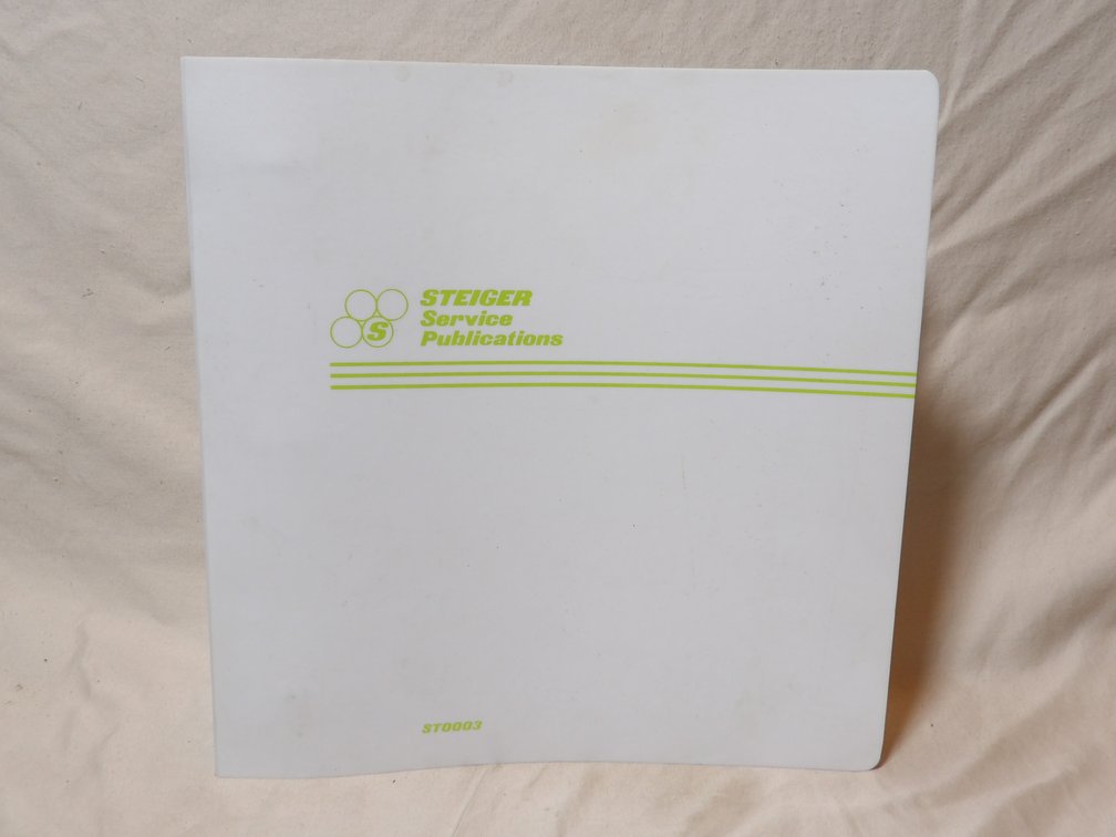 Steiger Service Publications Plastic Binder