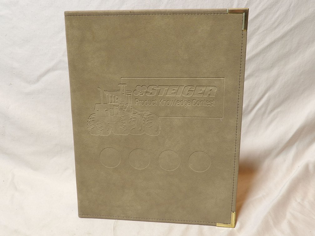 Steiger Embossed Padfolio