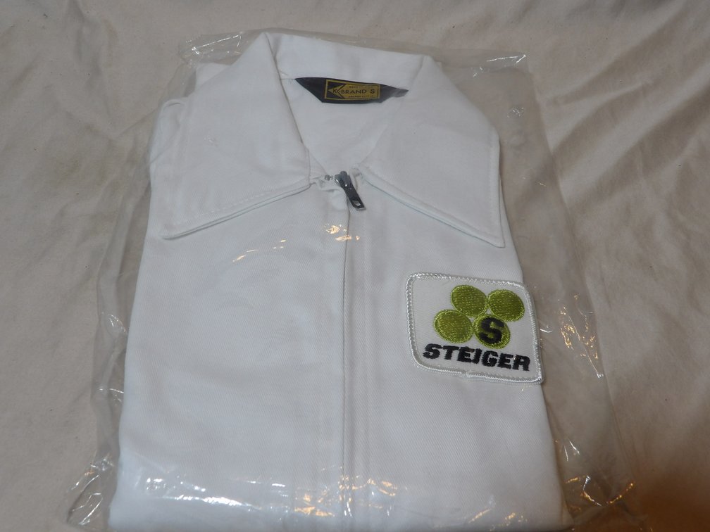 Steiger White Denim Jacket-NOS!!