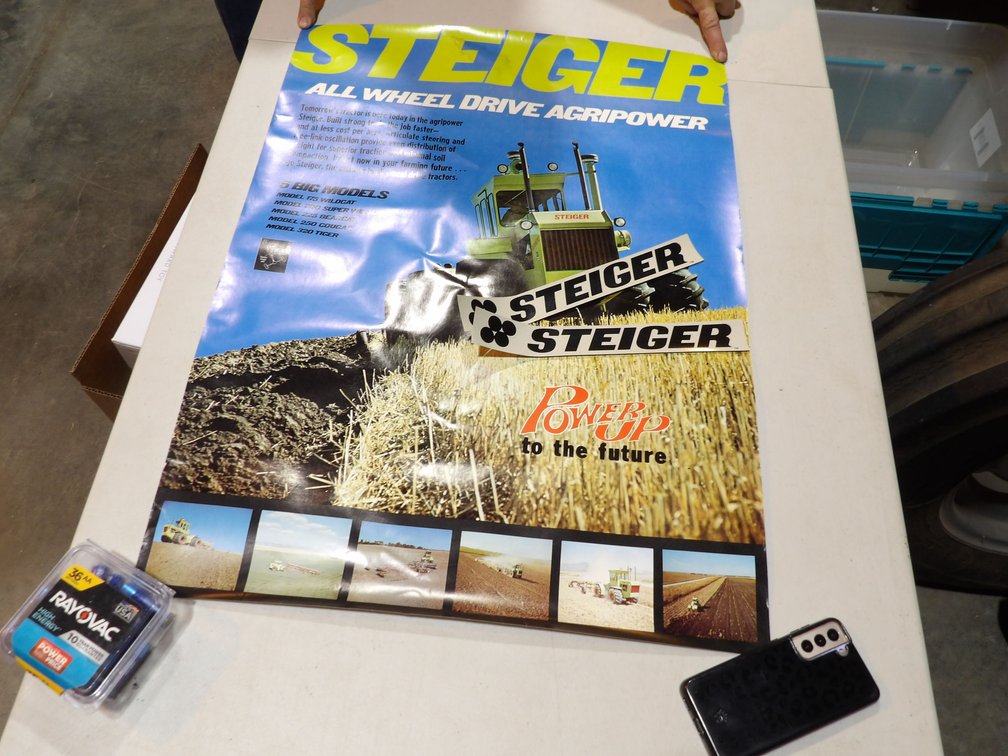 Steiger "Power up to the Future" Poster