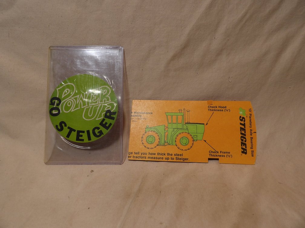 "Power Up-Go Steiger"- 4wd Check list-RARE