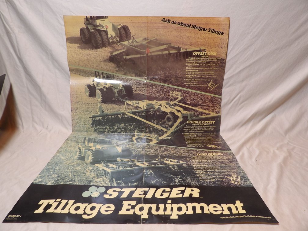 Steiger Tillage Equipment Poster