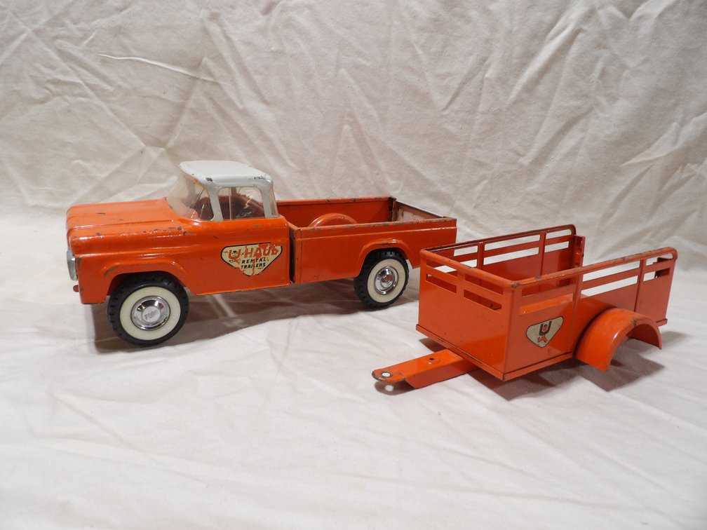 Nylint U Haul pick up Truck and trailer