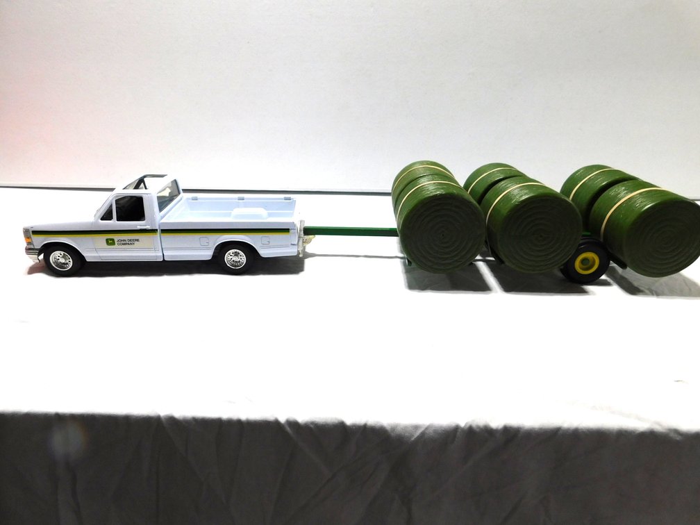 John Deere Round Bale Hauler Setup