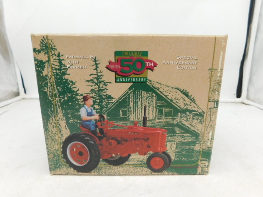 Farmall H with Farmer-50th Anniversary