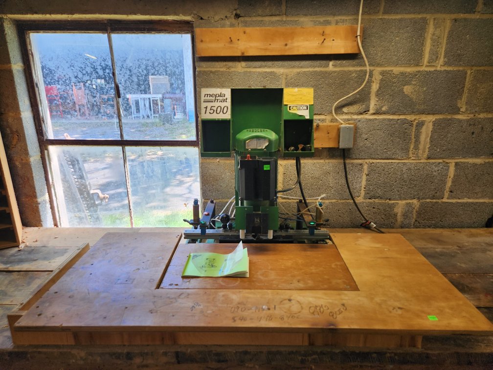 Meplamat 1500 Hinge Press