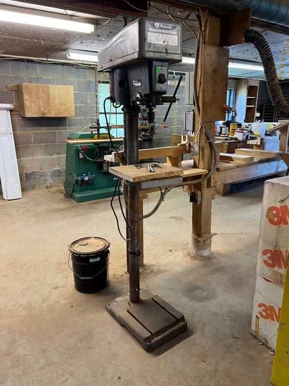 Rockwell drill press