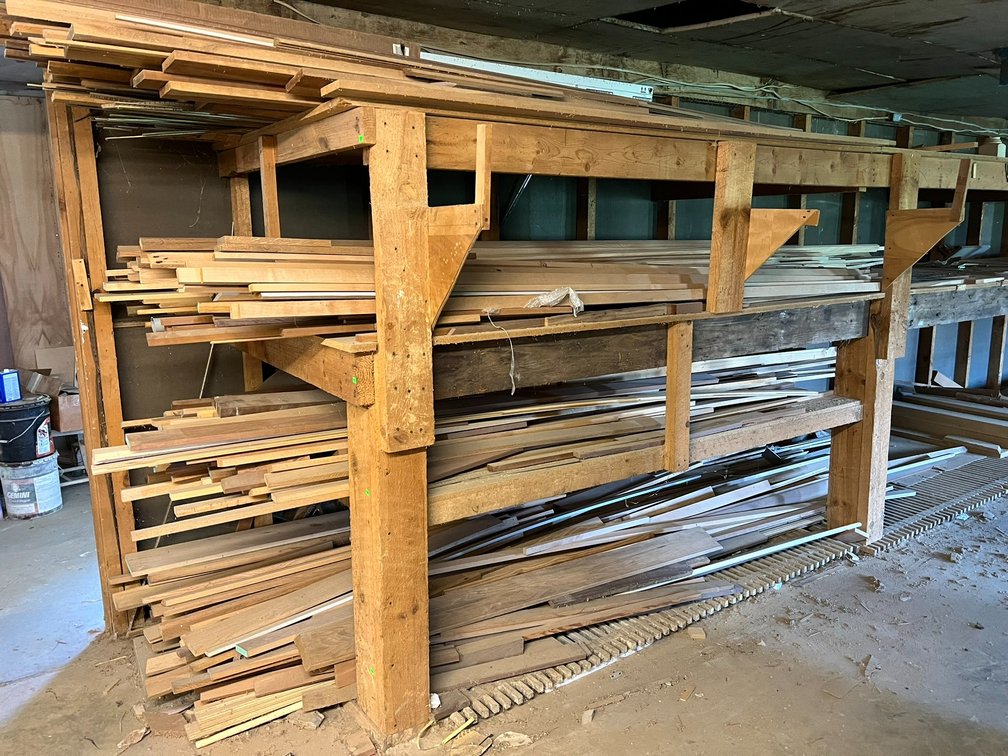 Hardwood lumber collection