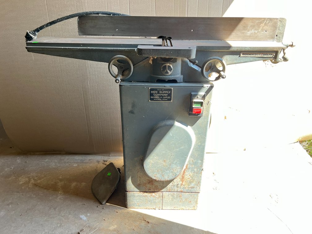  Delta/Rockwell 6" jointer 