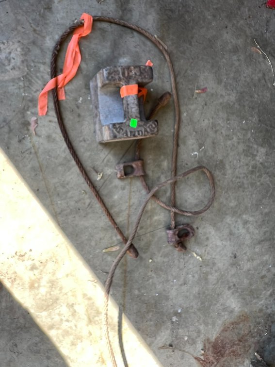 Weight, cable