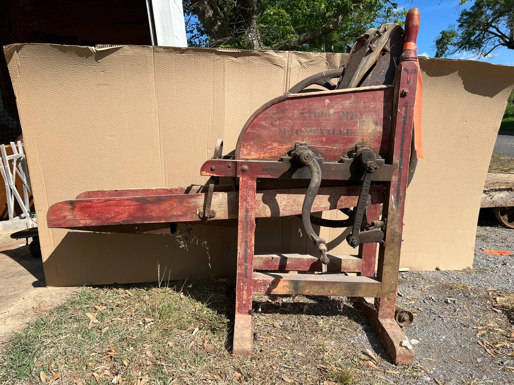 Antique corn sheller