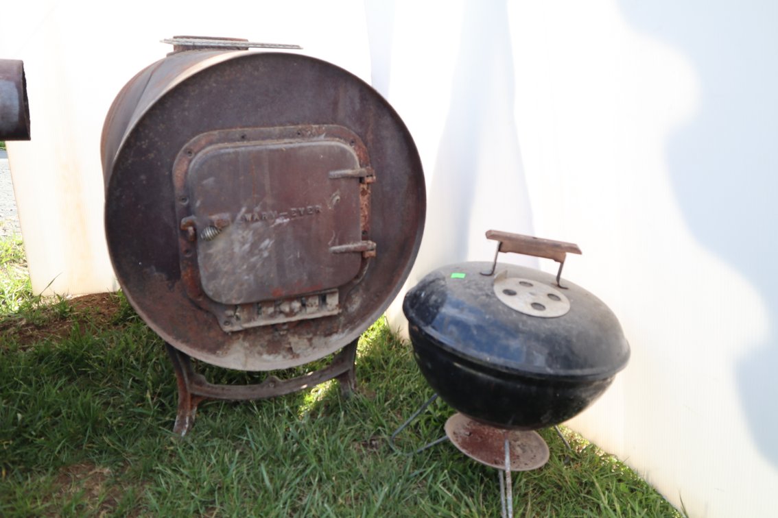 Woodstove, Charcoal Grill