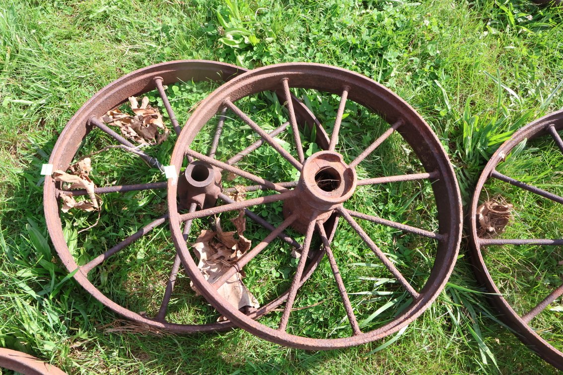 Cast-Iron Wagon Wheels