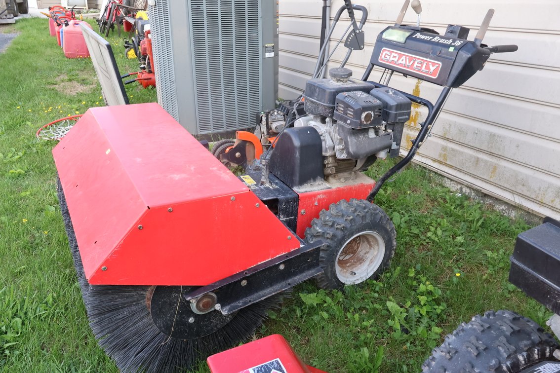 Gravely Power Brush 36 Sweeper