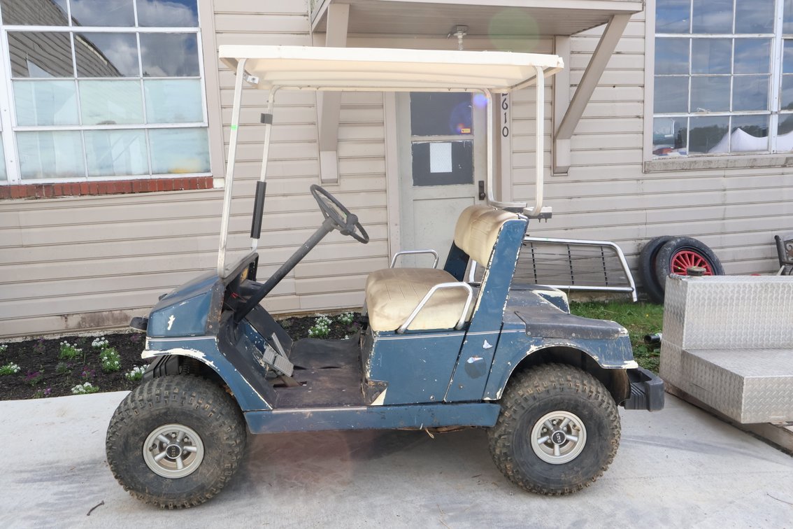 Yamaha Gas Golf Cart, Works But Needs Tuneup