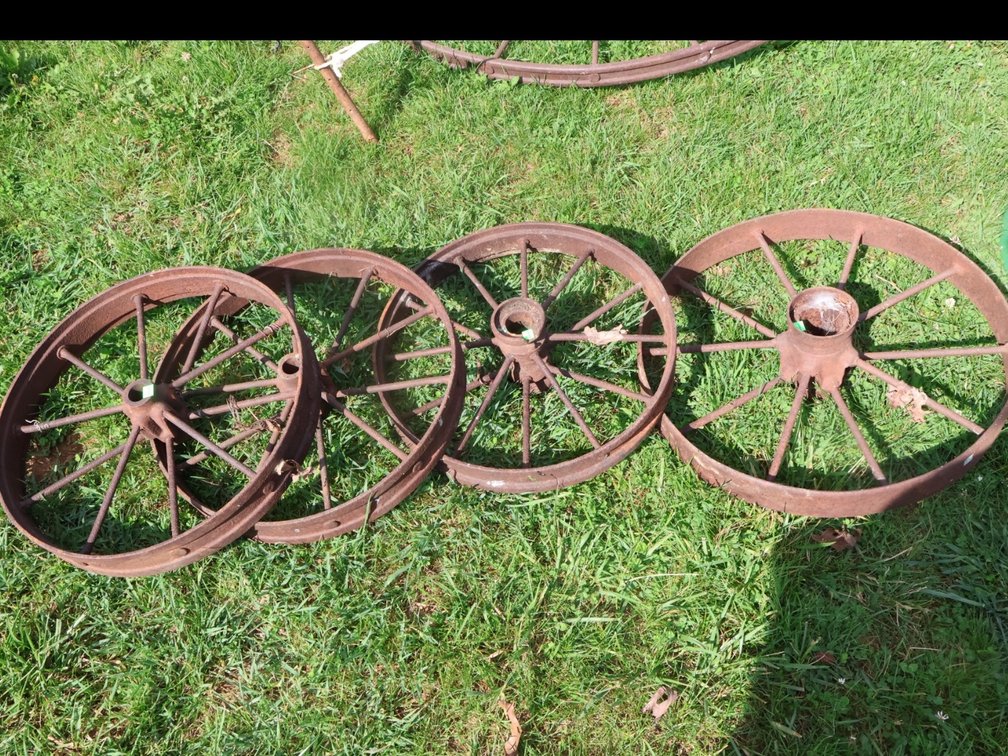 Cast-Iron Wagon Wheels