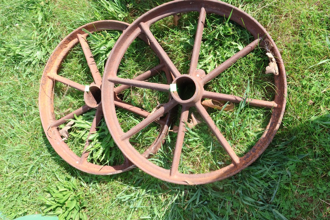 Cast-Iron Wagon Wheels