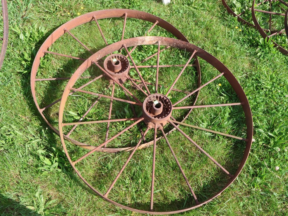 Cast-Iron Wagon Wheels