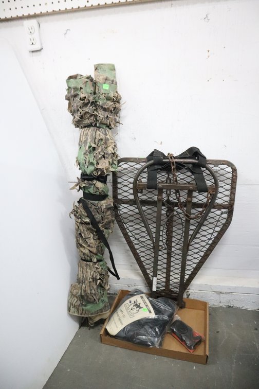 Hang On Tree Stand, Hunting Blind, One Wolf Safety Harness
