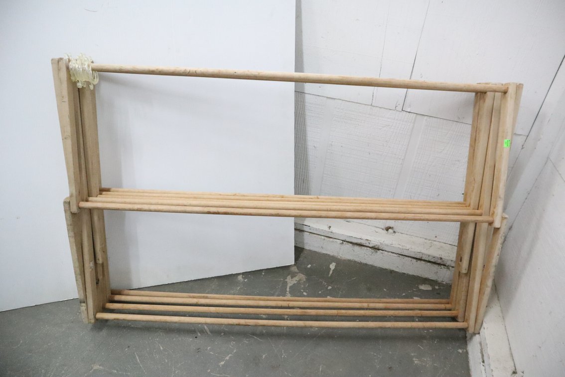 Wooden Folding Rack