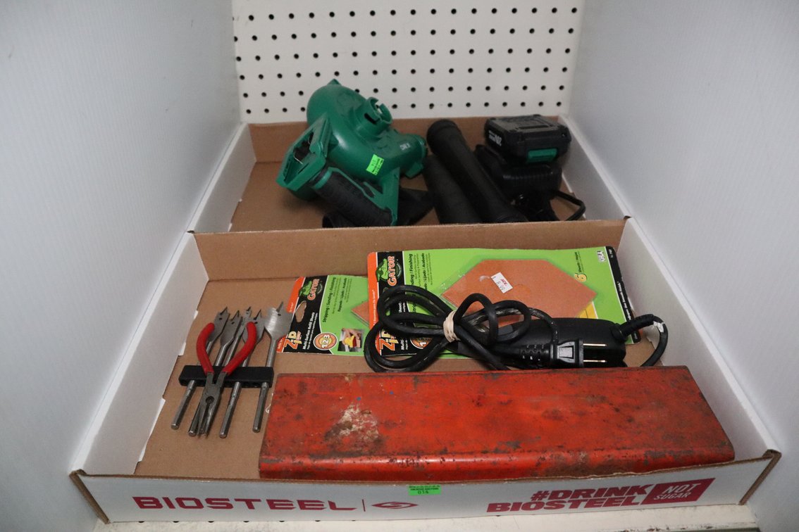 Cordless Blower, Some Tools