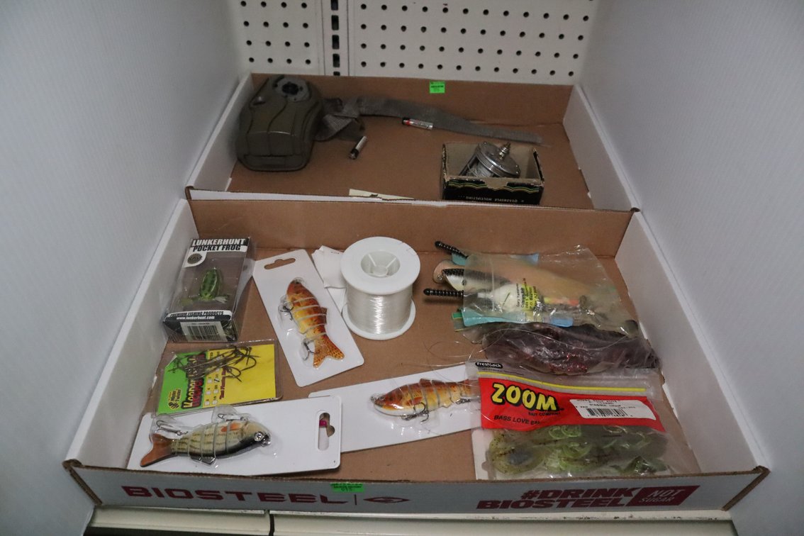 Fishing Lures, Vintage Reel, Trail Camera