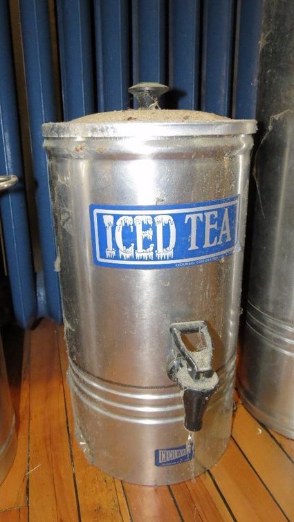 Stainless CECILWARE steel drink dispenser